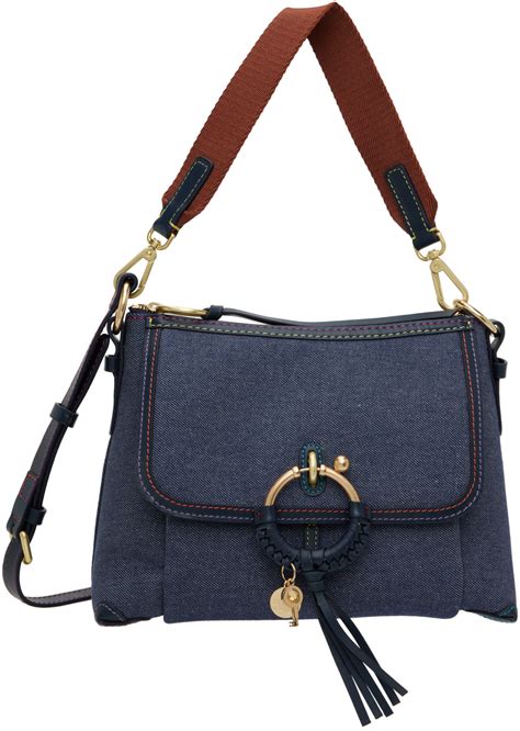 see by chloe joan denim|small joan cross body bag.